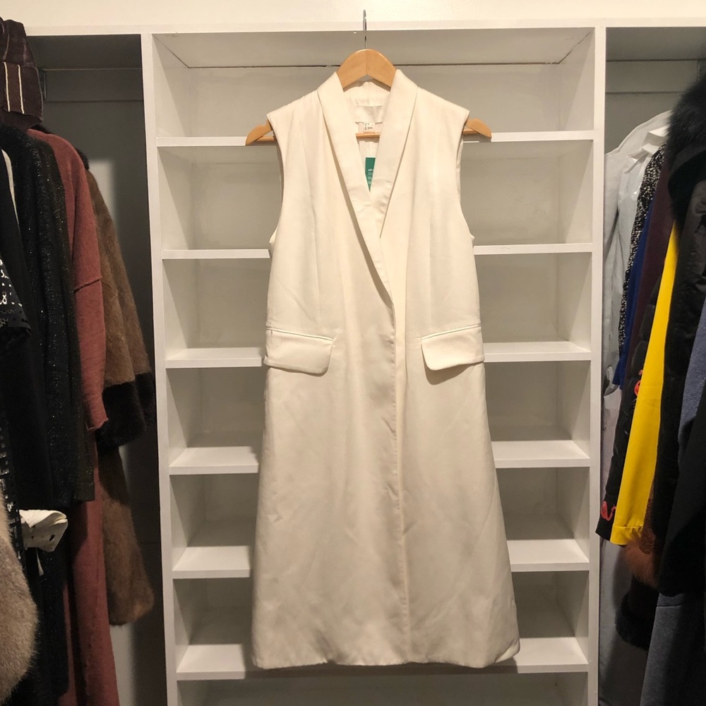 H&M sleeveless coat